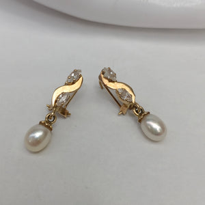 ARETES PAR ORO 10 K 2,80 GRMS (SEMINUEVO)