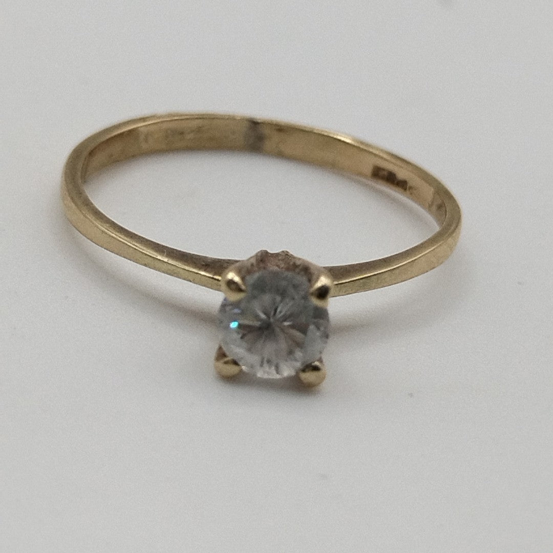 SOLITARIO ORO 14 K 1.3 GRMS (SEMINUEVO)