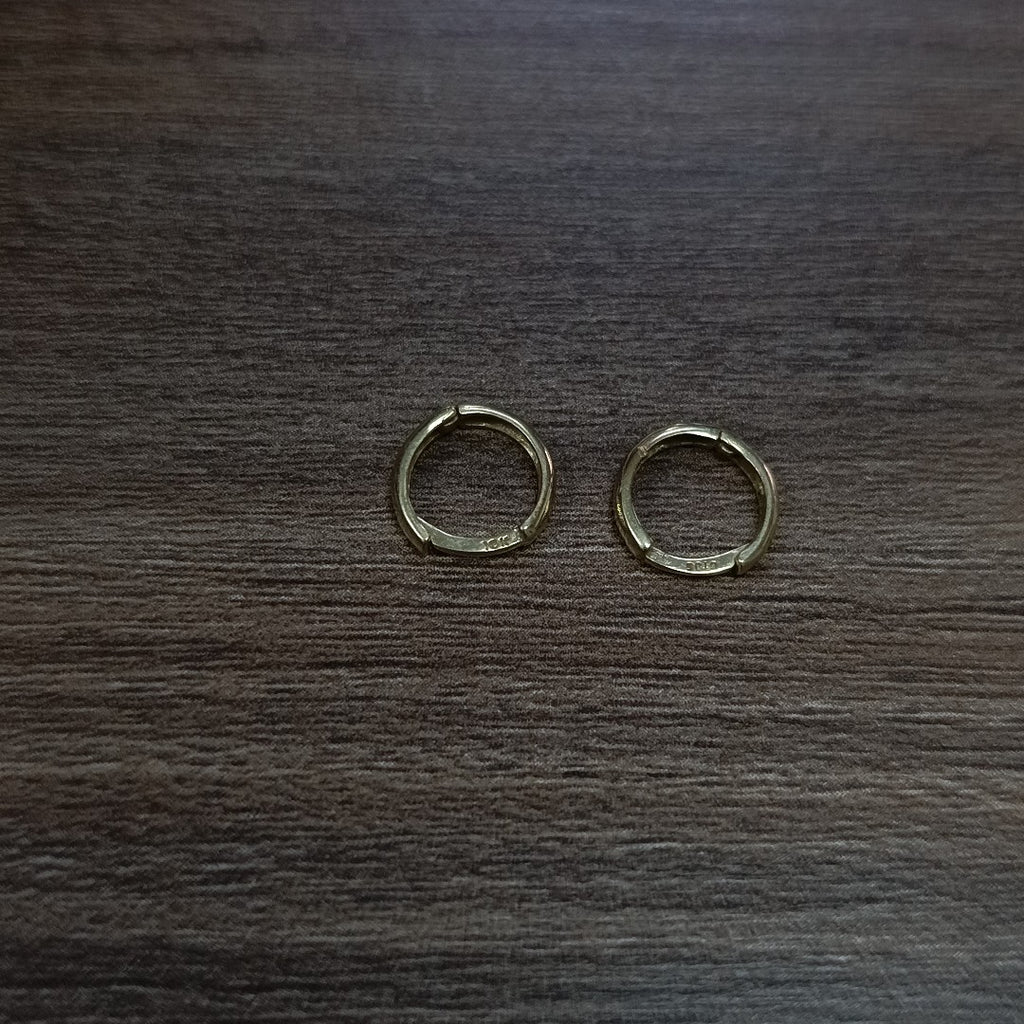 ARETES PAR ORO 10 K 0.7 GRMS (SEMINUEVO)