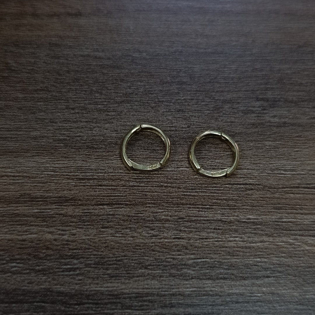 ARETES PAR ORO 10 K 0.7 GRMS (SEMINUEVO)
