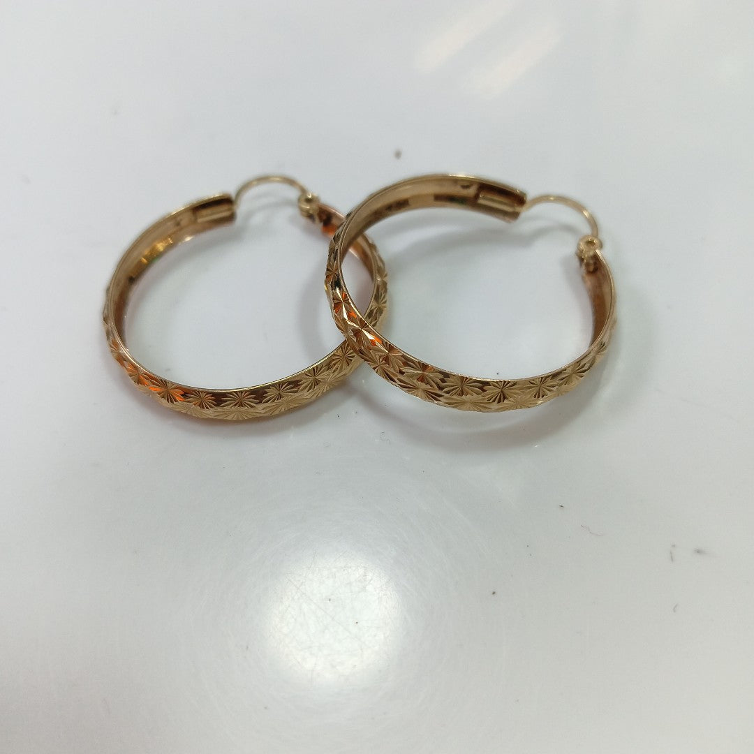 ARRACADAS PAR ORO 10 K 3,50 GRMS (SEMINUEVO)