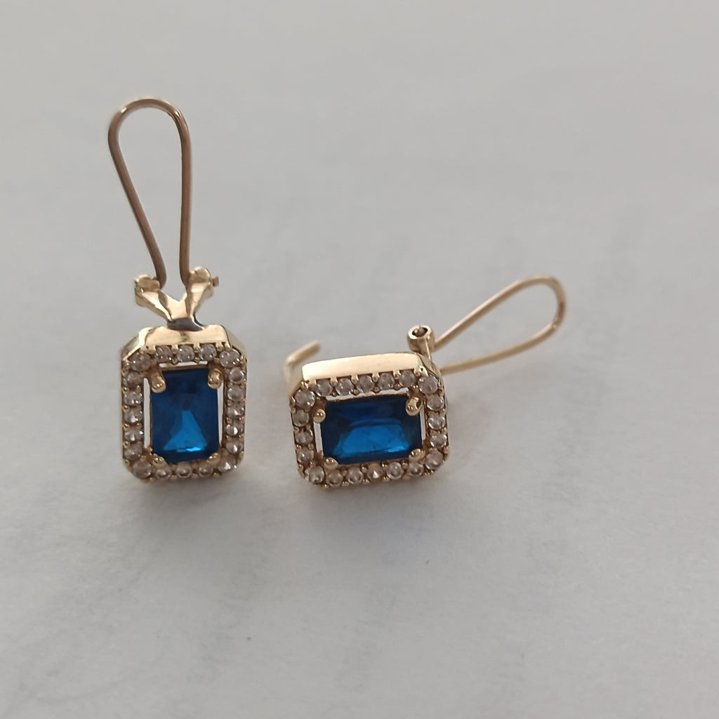 ARETES PAR ORO 14 K 2,30 GRMS (SEMINUEVO)