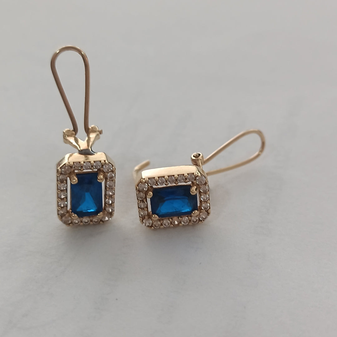 ARETES PAR ORO 14 K 2,30 GRMS (SEMINUEVO)