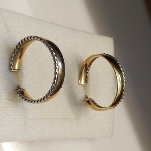ARRACADAS PAR ORO 10 K 3.8 GRMS (SEMINUEVO)