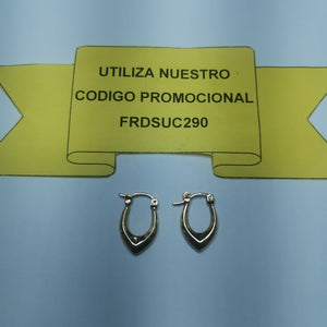 ARETES PAR ORO 14 K 1.1 GRMS (SEMINUEVO)