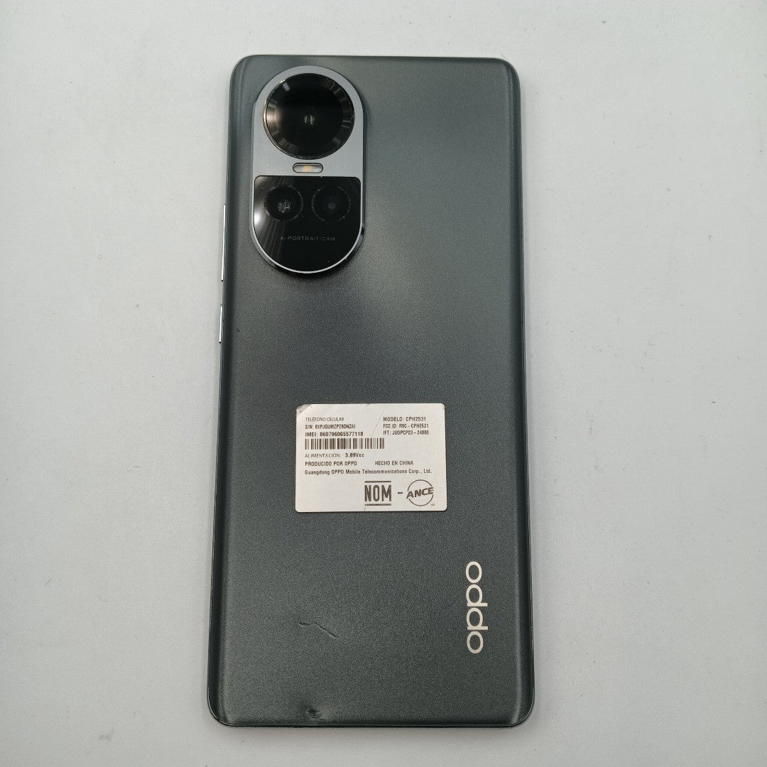 CELULAR OPPO RENO 10 CPH2531 (2023) 256 GB 8 GB RAM (SEMINUEVO)