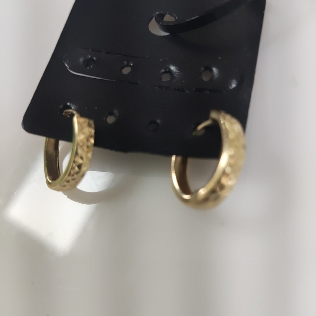 ARRACADAS PAR ORO 10 K 1.5 GRMS (SEMINUEVO)