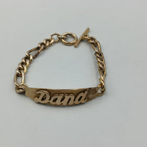 PULSERA RIGIDA ORO 10 K 13,20 GRMS (SEMINUEVO)