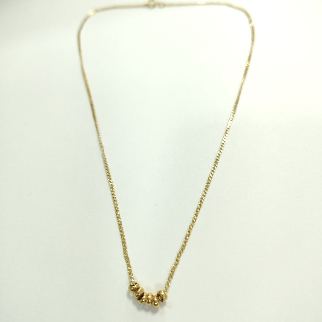 GARGANTILLA ORO 14 K 1.8 GRMS (SEMINUEVO)