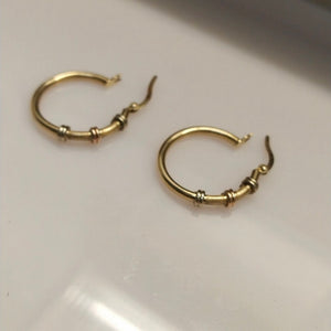 ARRACADAS PAR ORO 10 K 2,40 GRMS (SEMINUEVO)
