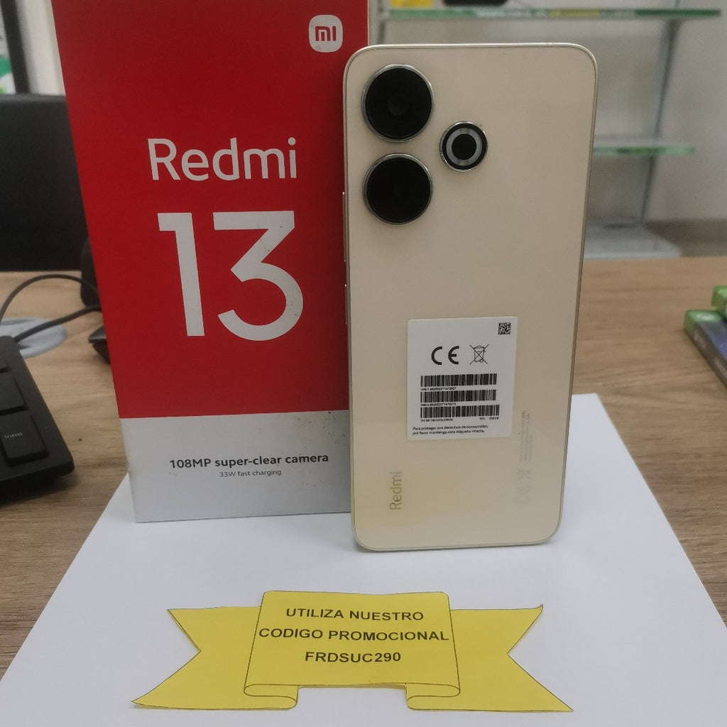 CELULAR XIAOMI REDMI 13 24049RN28L (2024) 256 GB 8 GB RAM (SEMINUEVO)