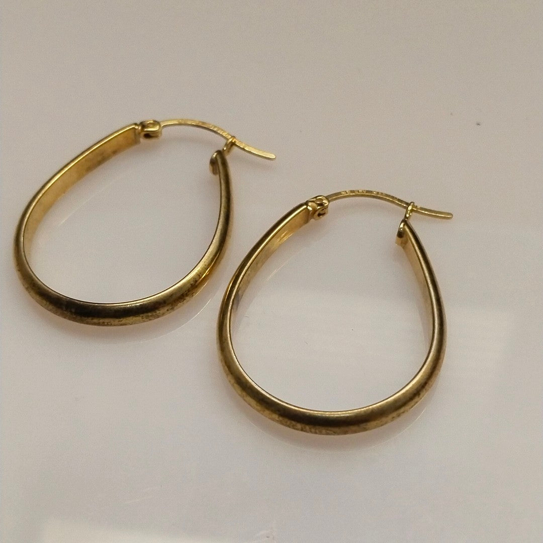 ARRACADAS PAR ORO 10 K 3.2 GRMS (SEMINUEVO)