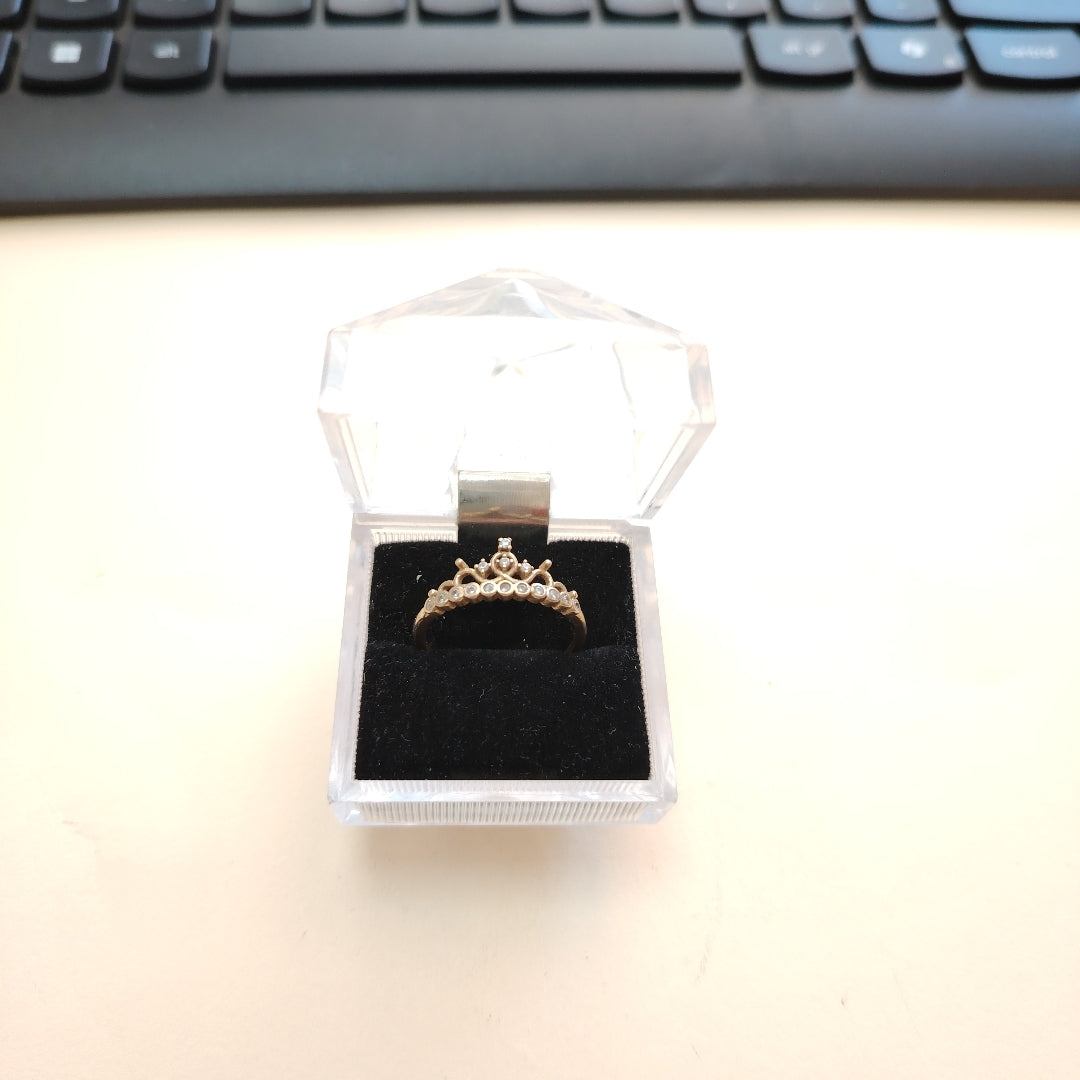 ANILLO CONMEMORATIVO ORO 10 K 1.5 GRMS (SEMINUEVO)