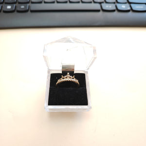 ANILLO CONMEMORATIVO ORO 10 K 1.5 GRMS (SEMINUEVO)