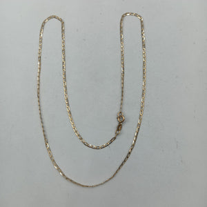 CADENA ORO 14 K 1.2 GRMS (SEMINUEVO)