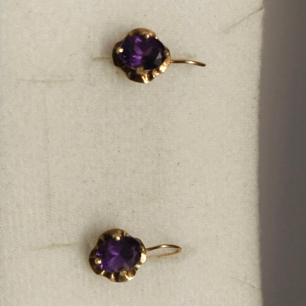 ARETES PAR ORO 8 K 2,10 GRMS (SEMINUEVO)