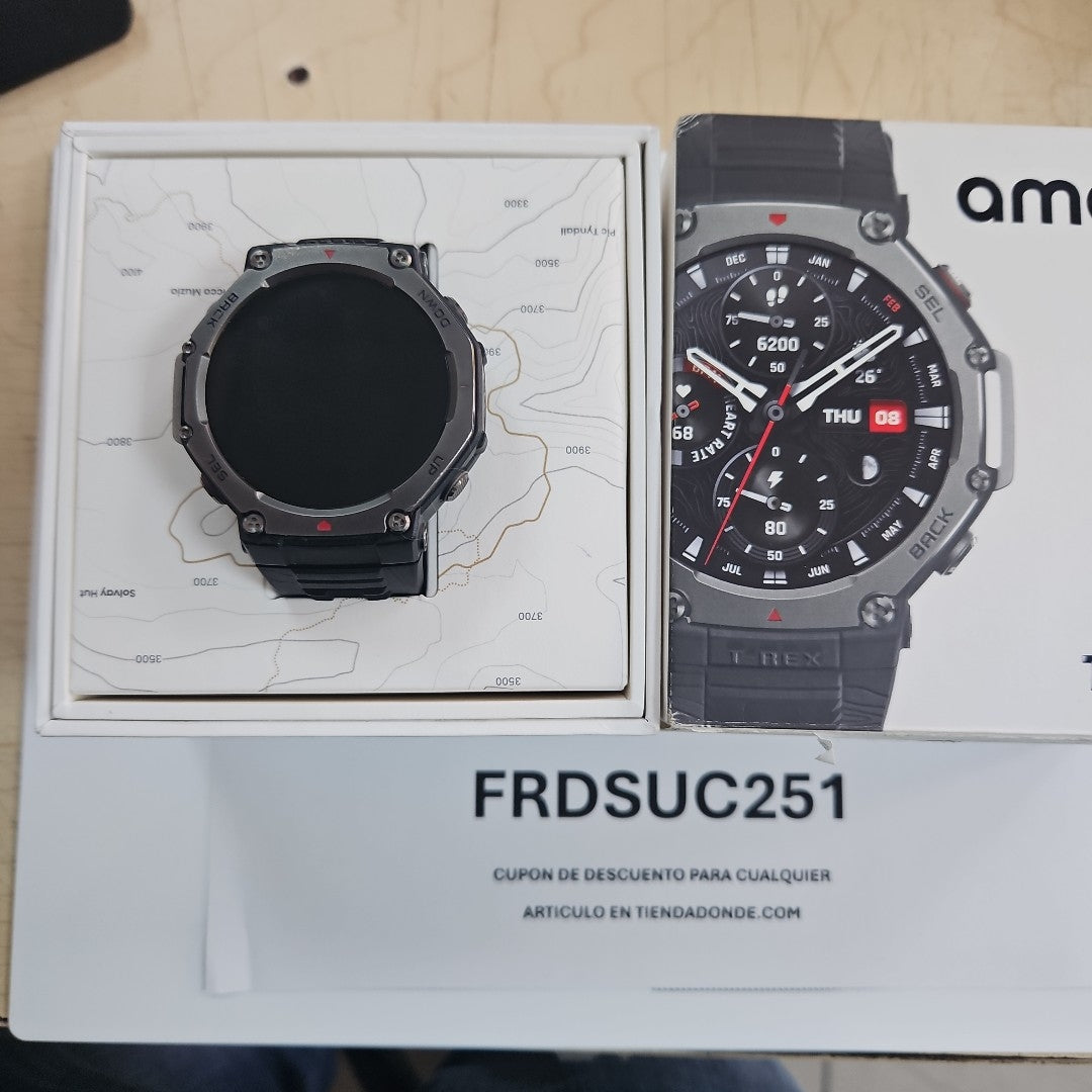 SMARTWATCH AMAZFIT T-REX 3 A2323 48 MM BLUETOOTH (SEMINUEVO)