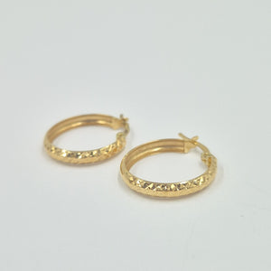 ARRACADAS PAR ORO 14 K 1,40 GRMS (SEMINUEVO)