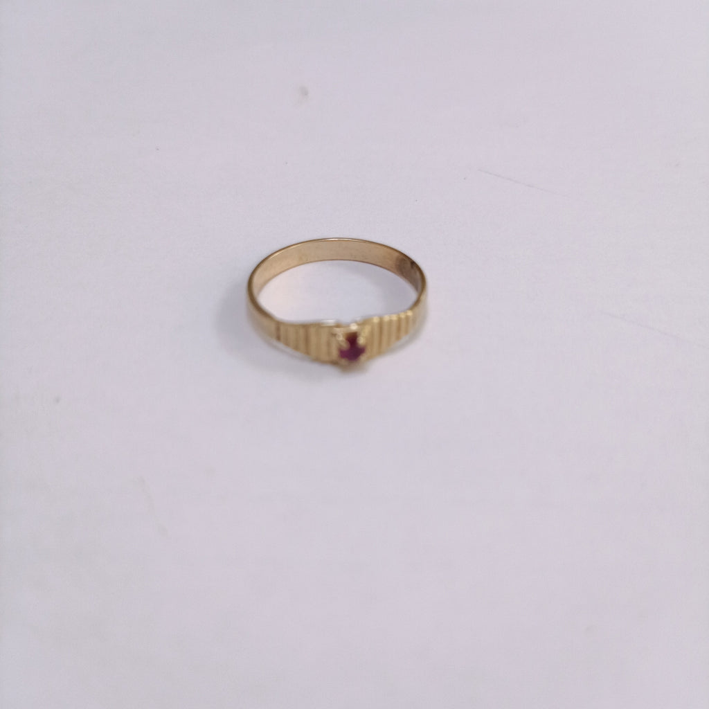 ANILLO ORO 14 K 1,50 GRMS (SEMINUEVO)