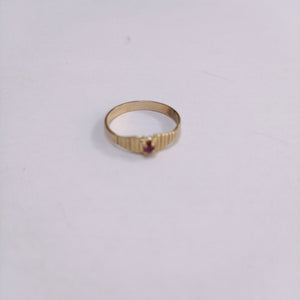 ANILLO ORO 14 K 1,50 GRMS (SEMINUEVO)