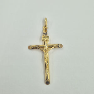 CRUCIFIJO ORO 14 K 2,30 GRMS (SEMINUEVO)