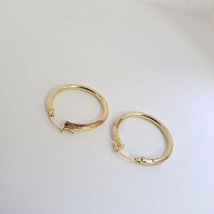 ARRACADAS PAR ORO 14 K 3 GRMS (SEMINUEVO)