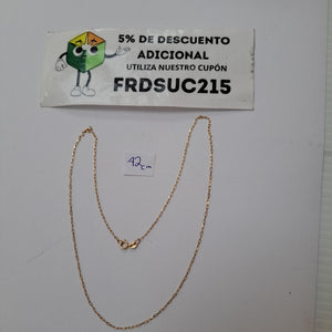 CADENA ORO 10 K 0,90 GRMS (SEMINUEVO)