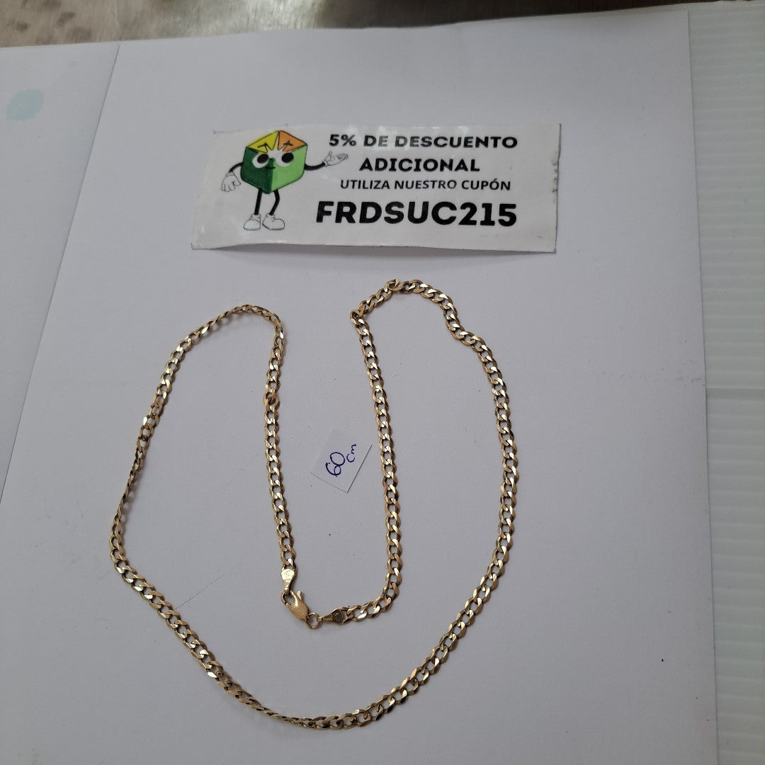 CADENA ORO 10 K 13.8 GRMS (SEMINUEVO)