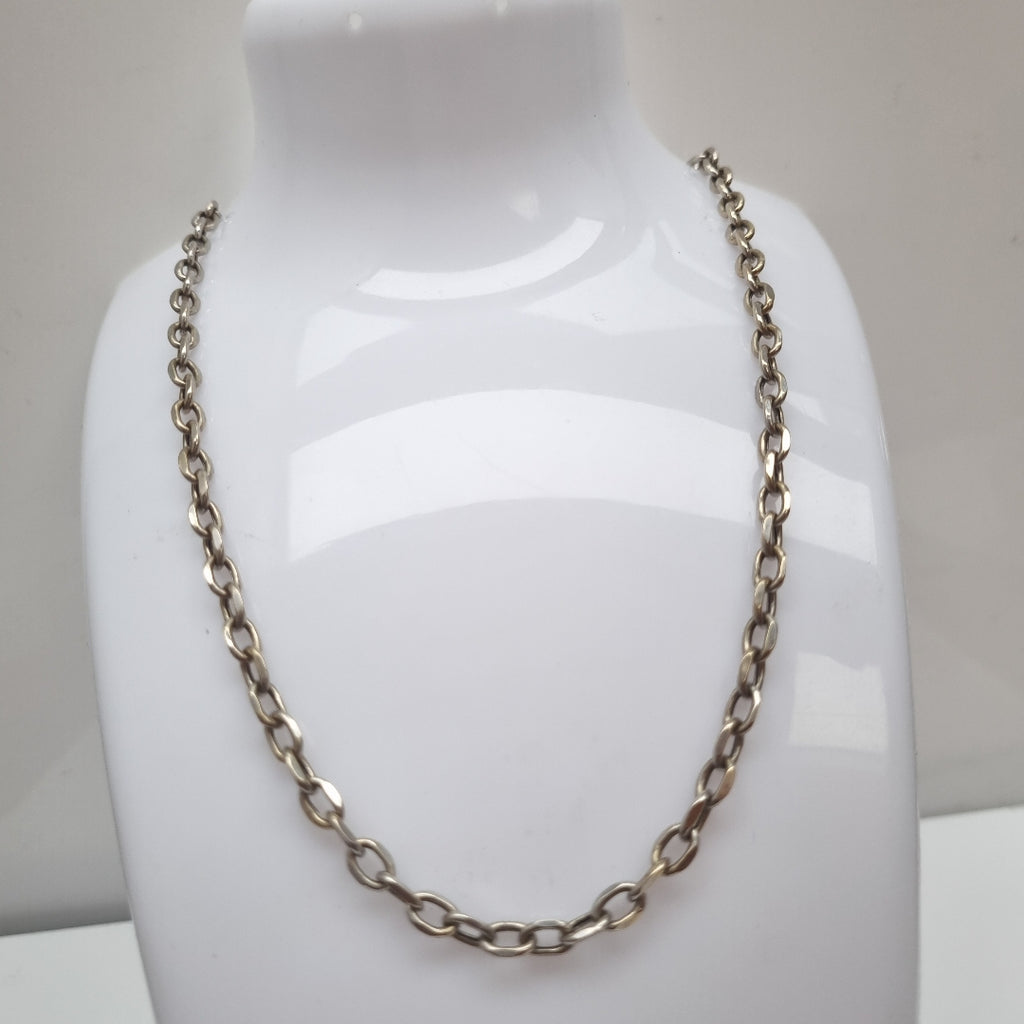 CADENA ORO BLANCO 10 K 9.7 GRMS (SEMINUEVO)