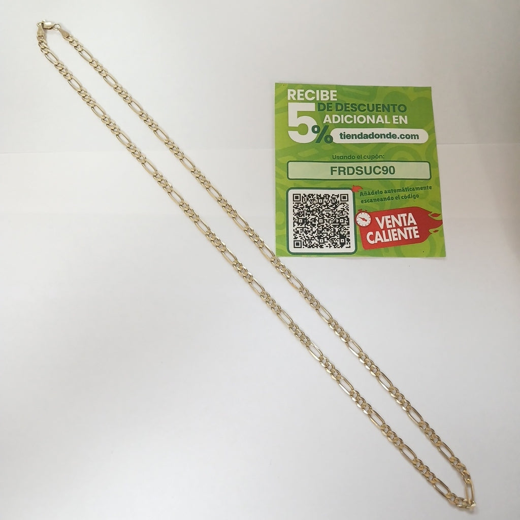 CADENA ORO 14 K 20.4 GRMS (SEMINUEVO)