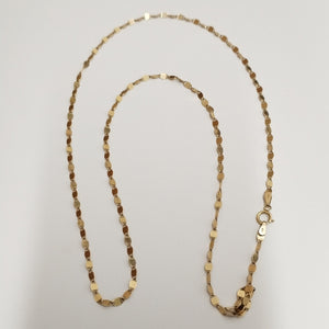 CADENA ORO 14 K 3.2 GRMS (SEMINUEVO)