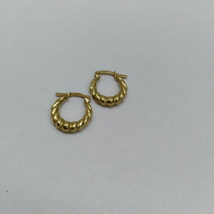 ARRACADAS PAR ORO 10 K 1.2 GRMS (SEMINUEVO)