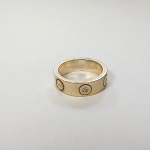 ANILLO ORO 14 K 7 GRMS (SEMINUEVO)