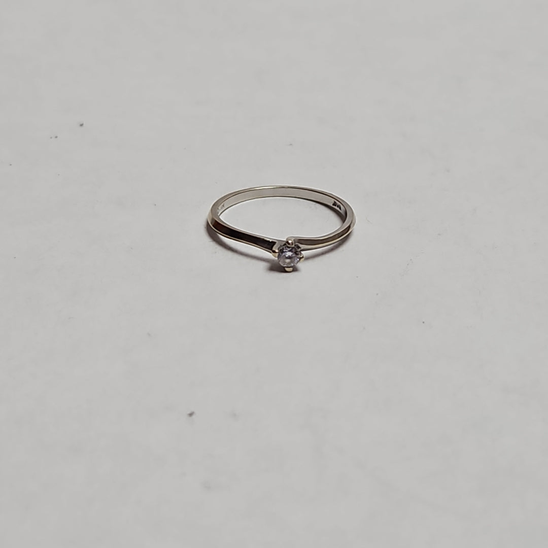ANILLITO ORO BLANCO 10 K 1.5 GRMS (SEMINUEVO)