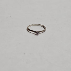 ANILLITO ORO BLANCO 10 K 1.5 GRMS (SEMINUEVO)