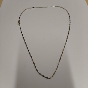CADENA ORO, ORO COMBINADO 10 K 1.5 GRMS (SEMINUEVO)