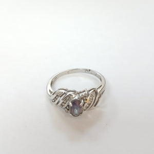ANILLITO ORO BLANCO 14 K 4,10 GRMS (SEMINUEVO)