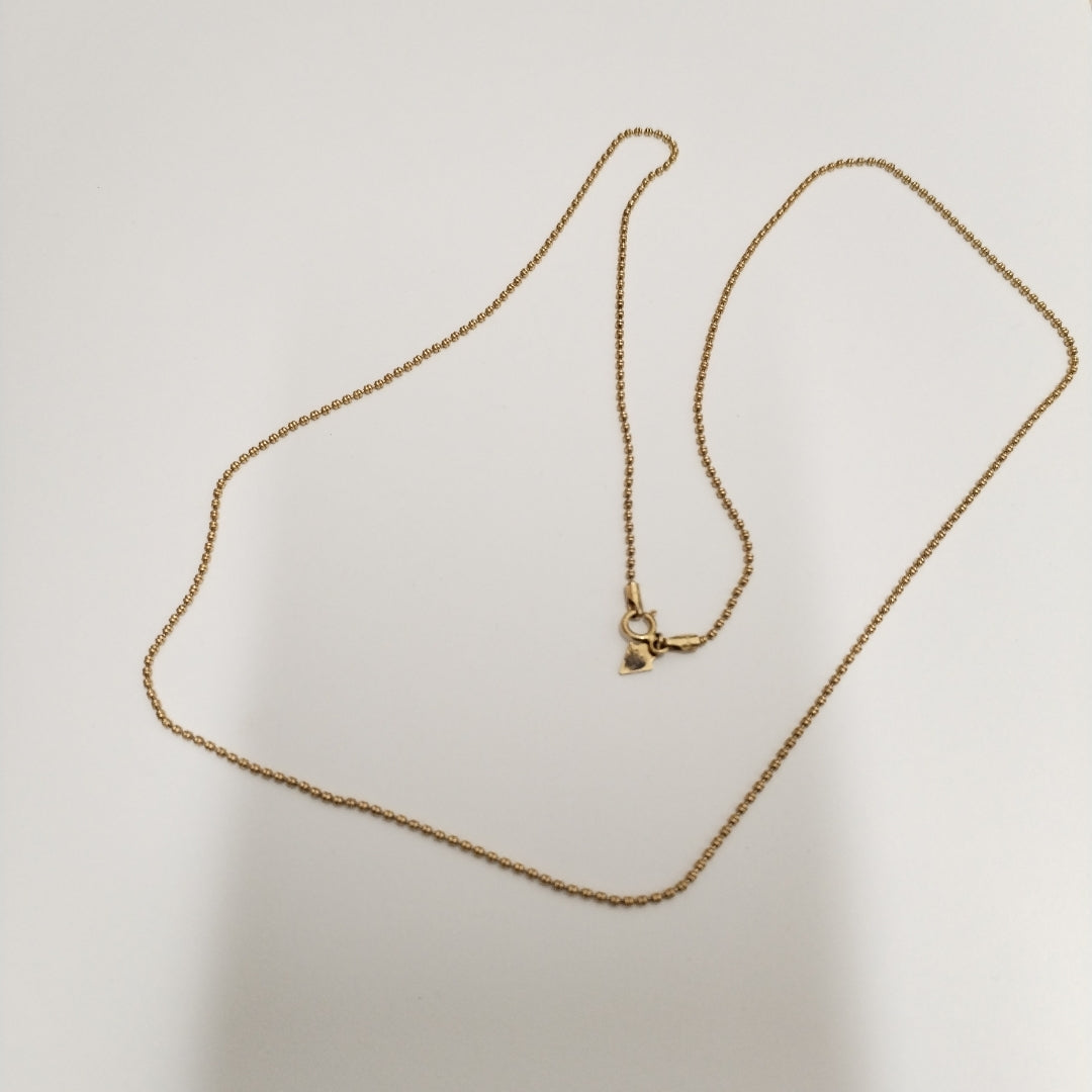 CADENA ORO 14 K 5,10 GRMS (SEMINUEVO)