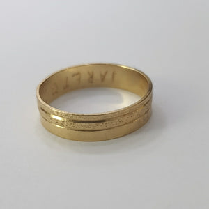ARGOLLA ORO 14 K 1.8 GRMS (SEMINUEVO)