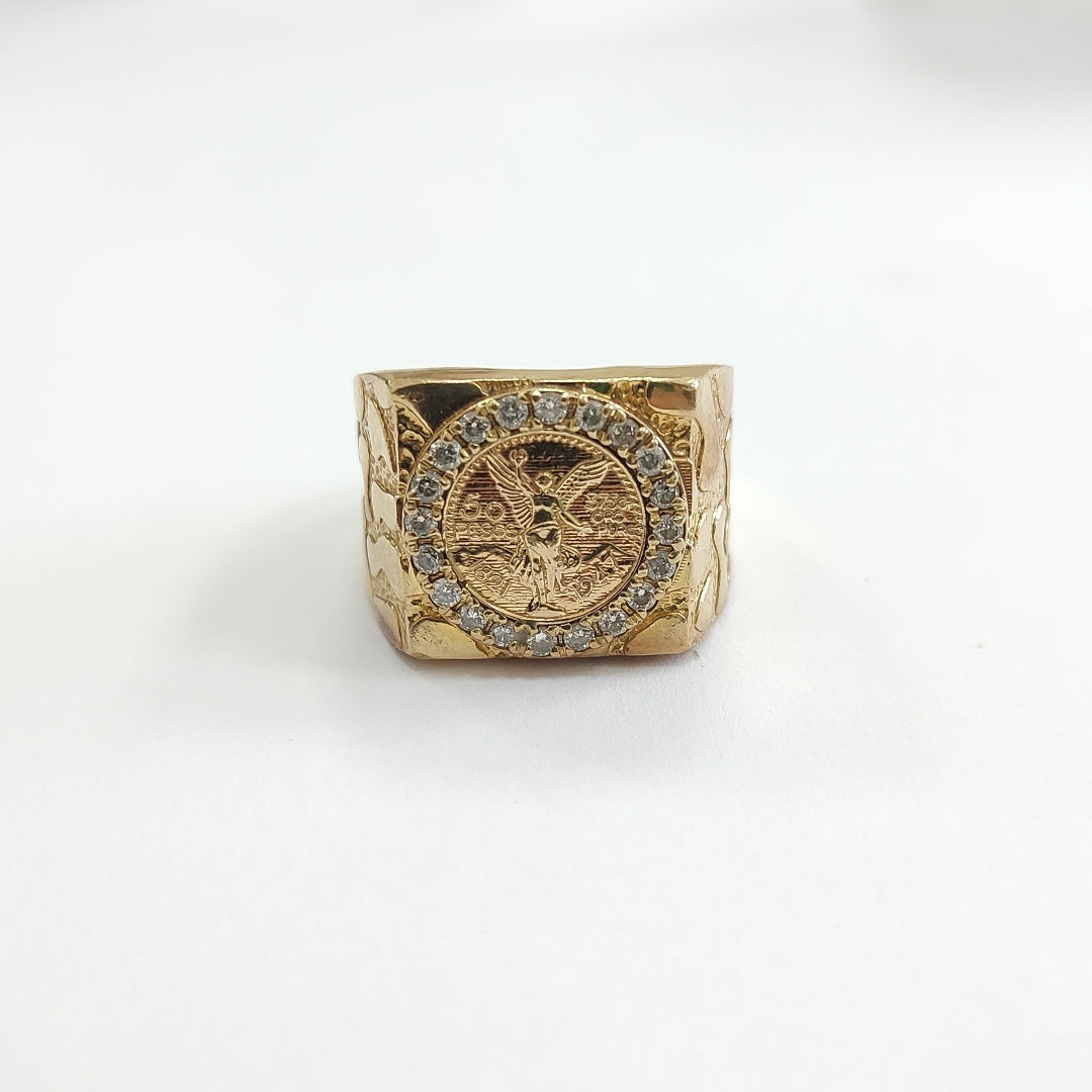 ANILLO ORO 14 K 13.8 GRMS (SEMINUEVO)