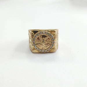 ANILLO ORO 14 K 13.8 GRMS (SEMINUEVO)
