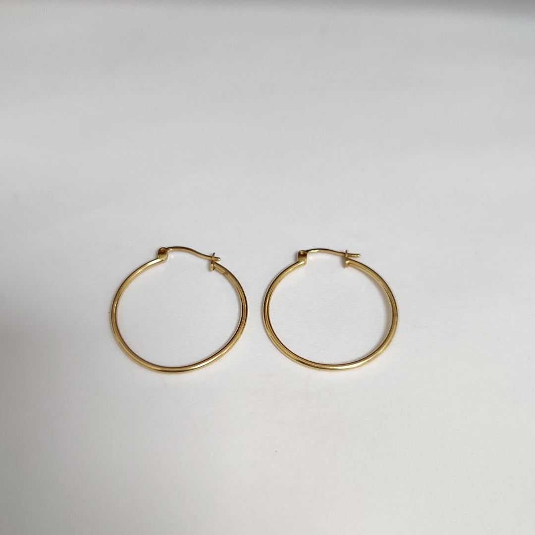 ARRACADAS PAR ORO 14 K 2.4 GRMS (SEMINUEVO)