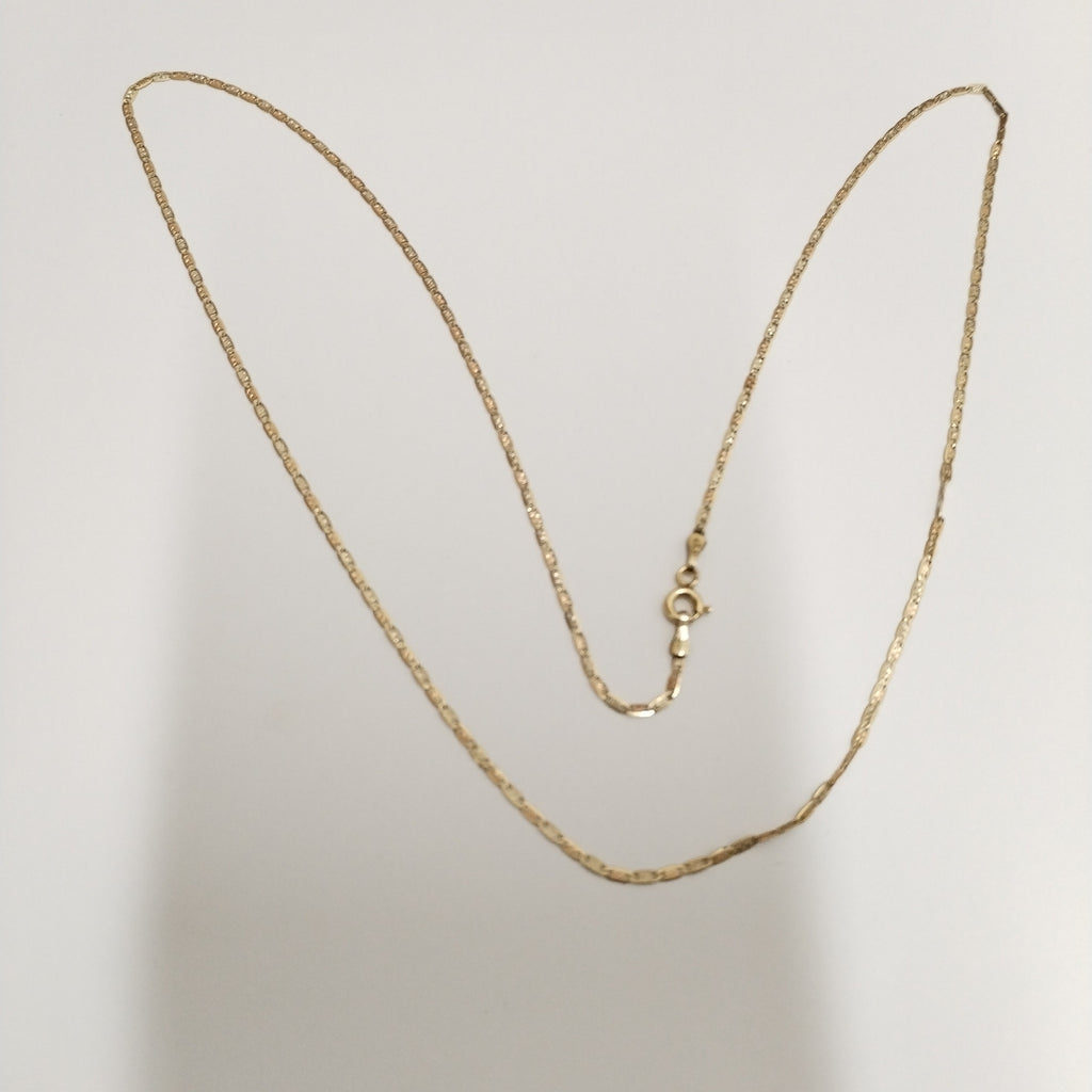 CADENA ORO, ORO COMBINADO 14 K 2.7 GRMS (SEMINUEVO)