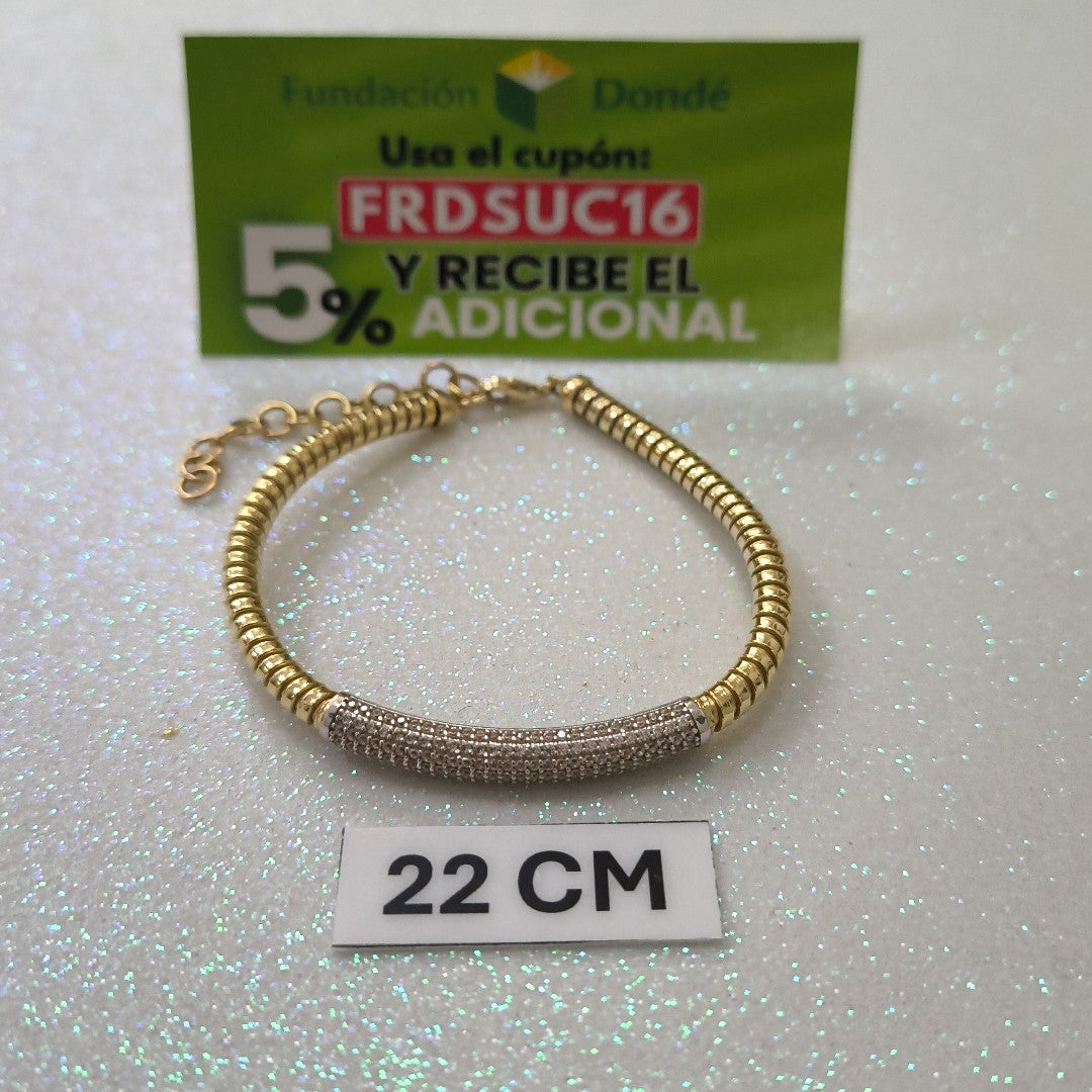 PULSERA ORO 14 K 11.7 GRMS (SEMINUEVO)