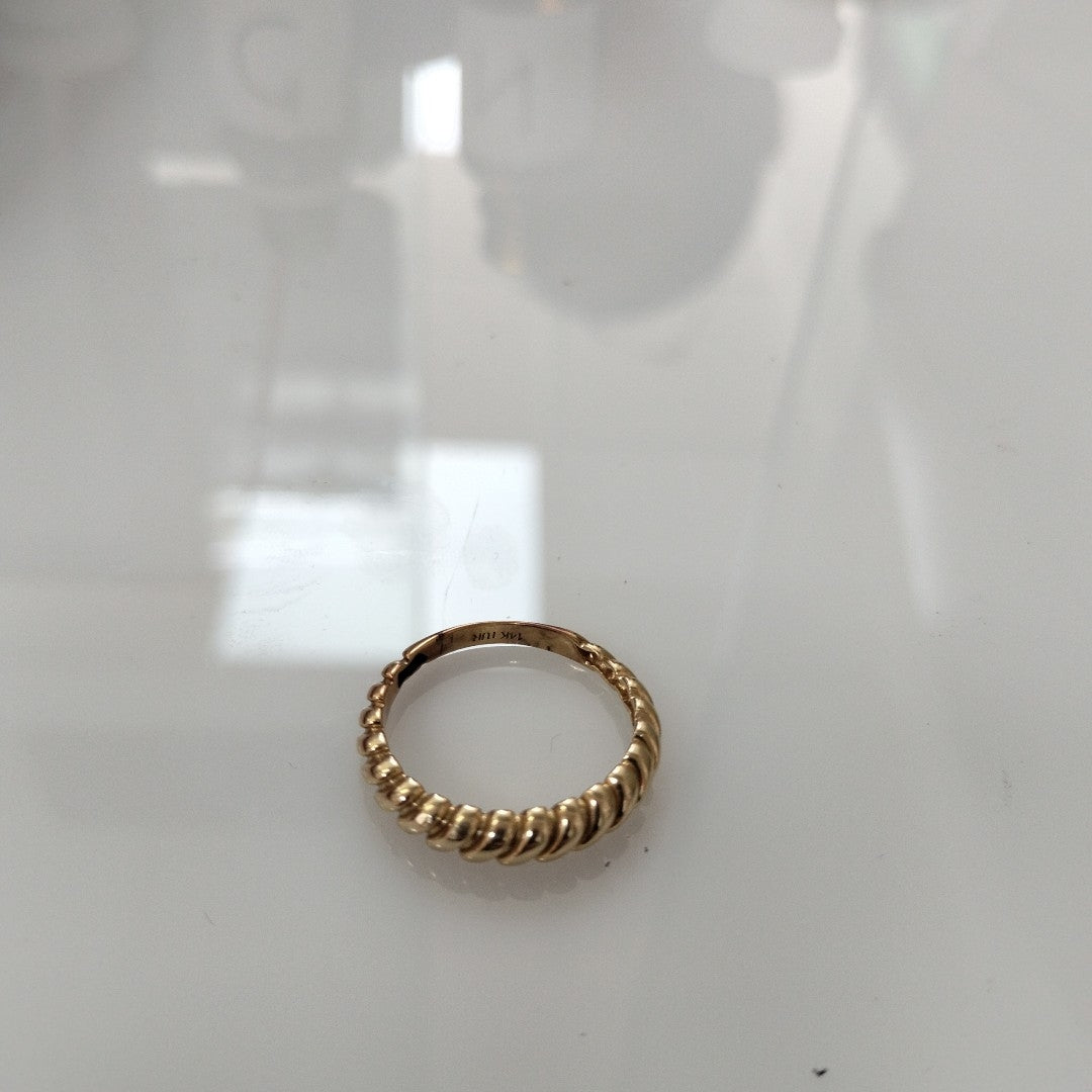 ANILLO ORO 14 K 2,50 GRMS (SEMINUEVO)