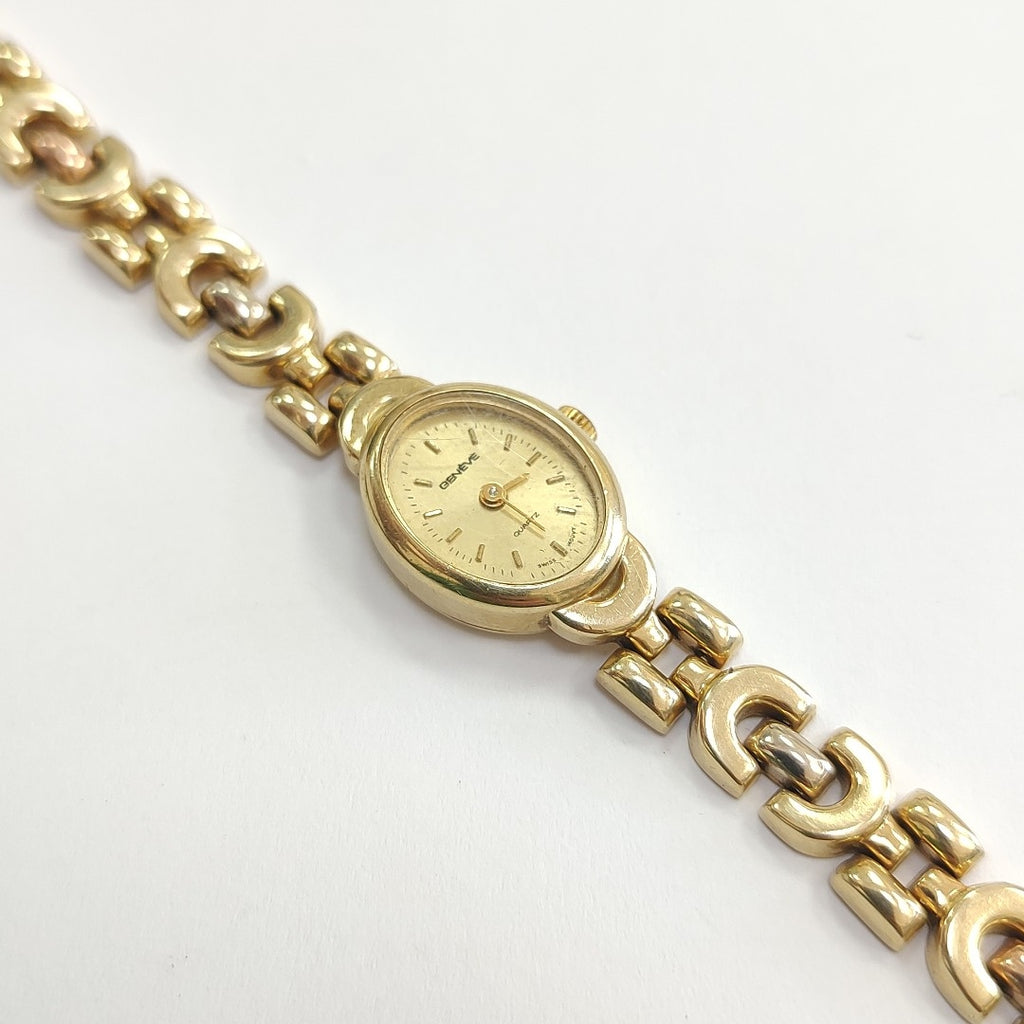 RELOJ CAJA Y PULSO ORO ORO 14 K 25.3 GRMS (SEMINUEVO)