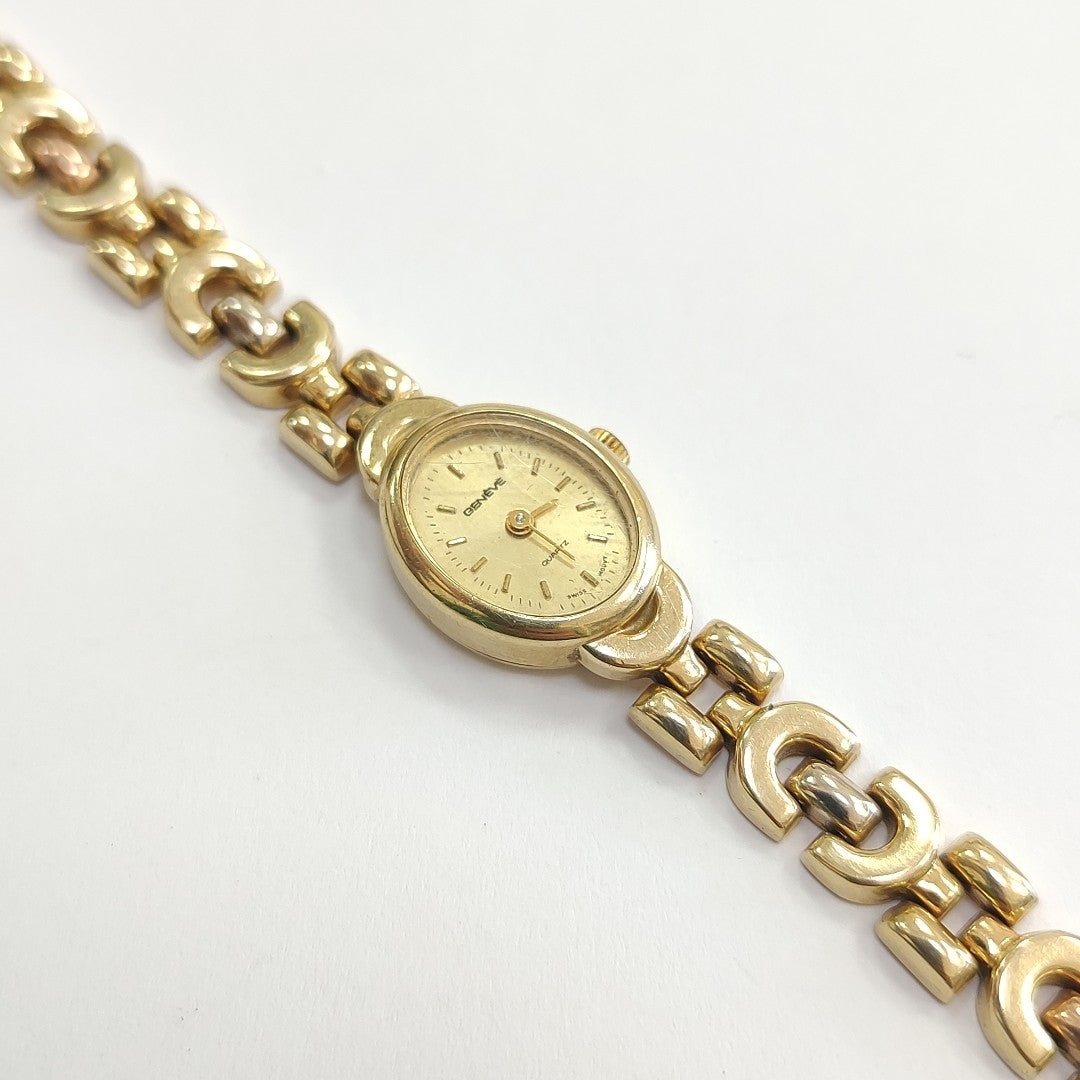 RELOJ CAJA Y PULSO ORO ORO 14 K 25.3 GRMS (SEMINUEVO)