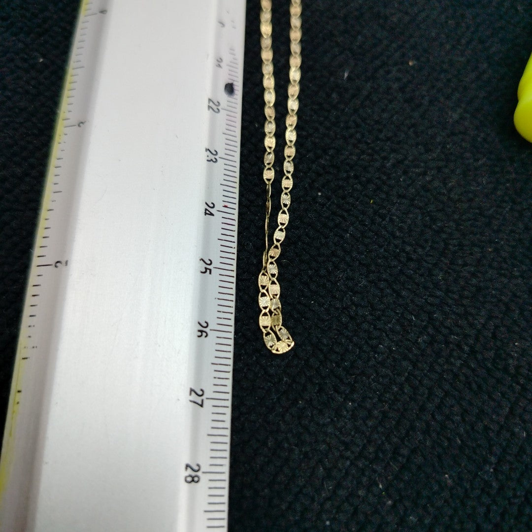 CADENA ORO COMBINADO 10 K 1,70 GRMS (SEMINUEVO)