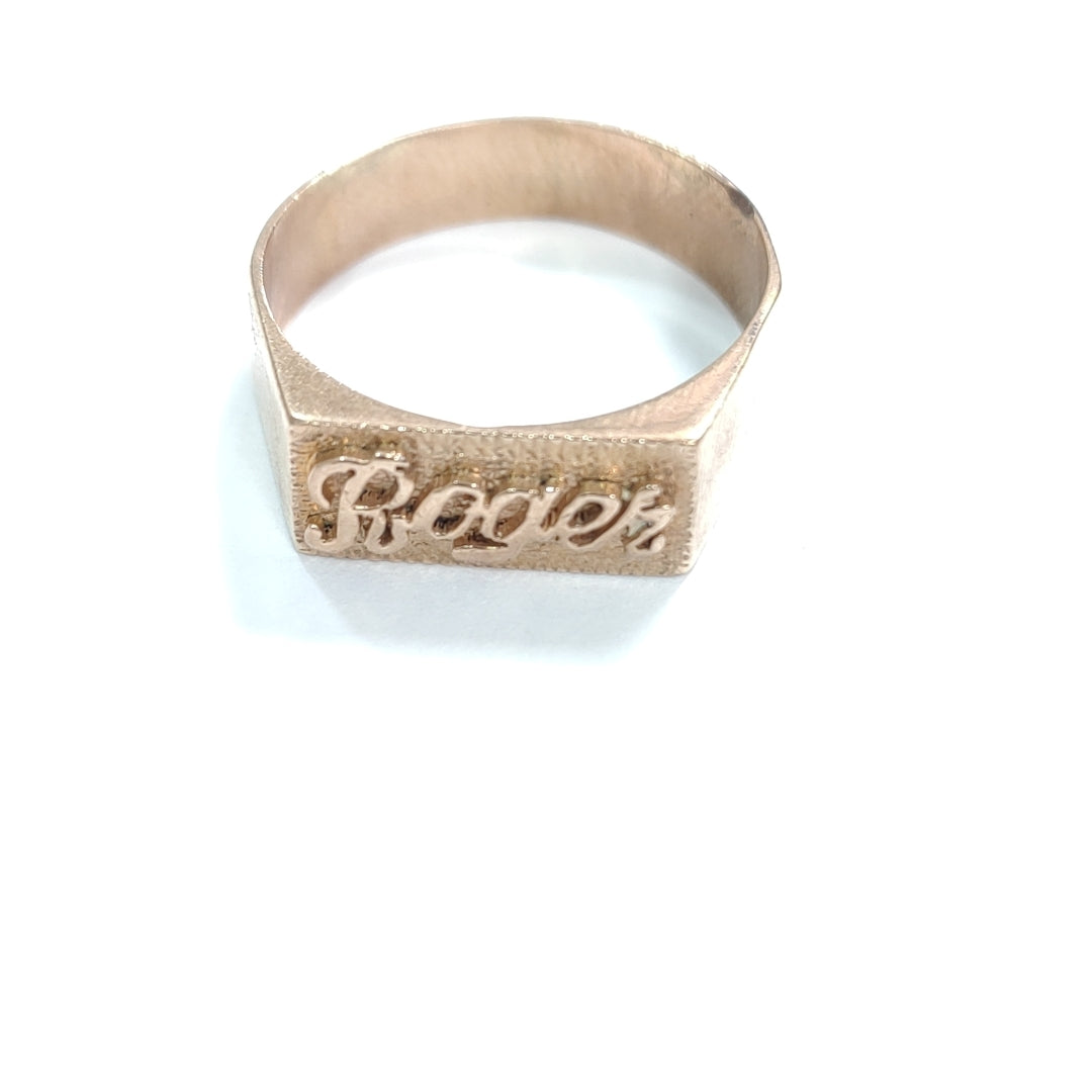 ANILLO ORO 10 K 4.8 GRMS (SEMINUEVO)