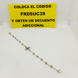 PULSERA TEJIDO ESPECIAL PLATA .925 18 CM 2.8 GR (NUEVO)